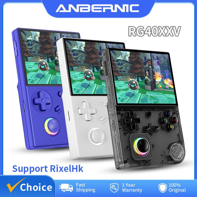 Retro Gaming Linux - Портативная игровая консоль ANBERNIC RG40XXV в