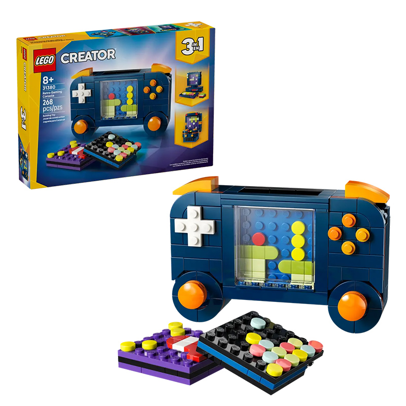 Retro Gaming Console - Конструктор LEGO Creator 3-в-1 LG-31380: Ретро-игровая