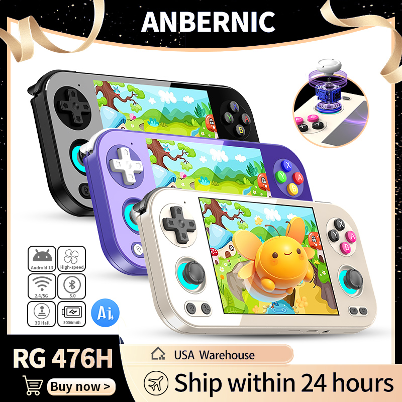 Retro Gaming Guide - Anbernic RG476H Ретро портативная игровая консоль