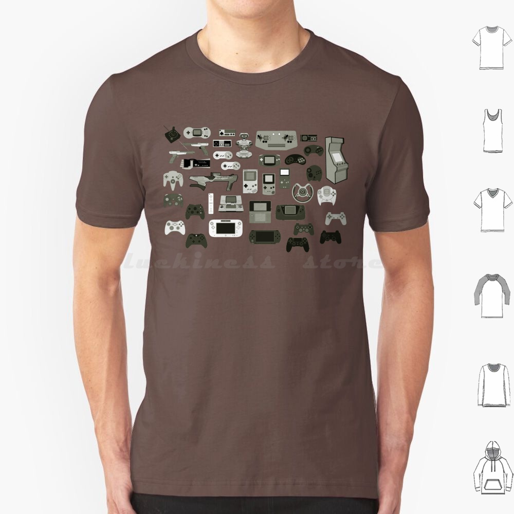 Retro Gaming Guy - Футболка с самоконтролем, большой размер, 100%