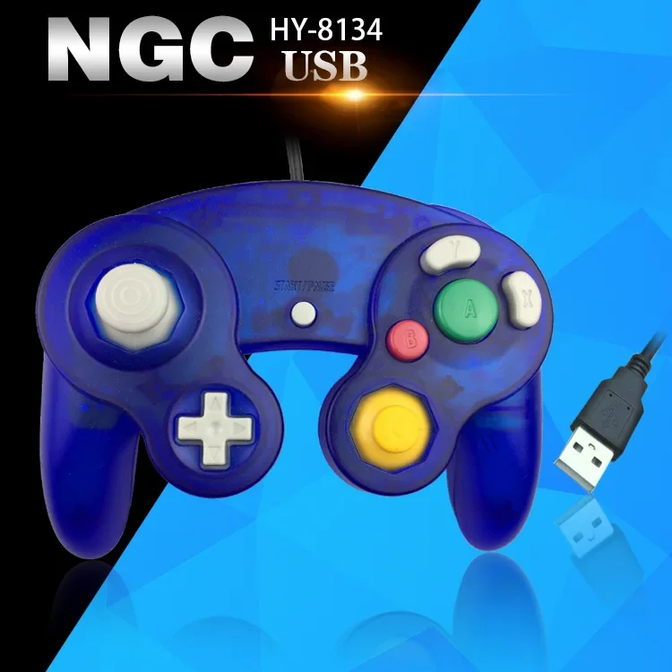 Retro Gaming Joystick - Ретро-геймпад для контроллера GameCube, USB-контроллер с