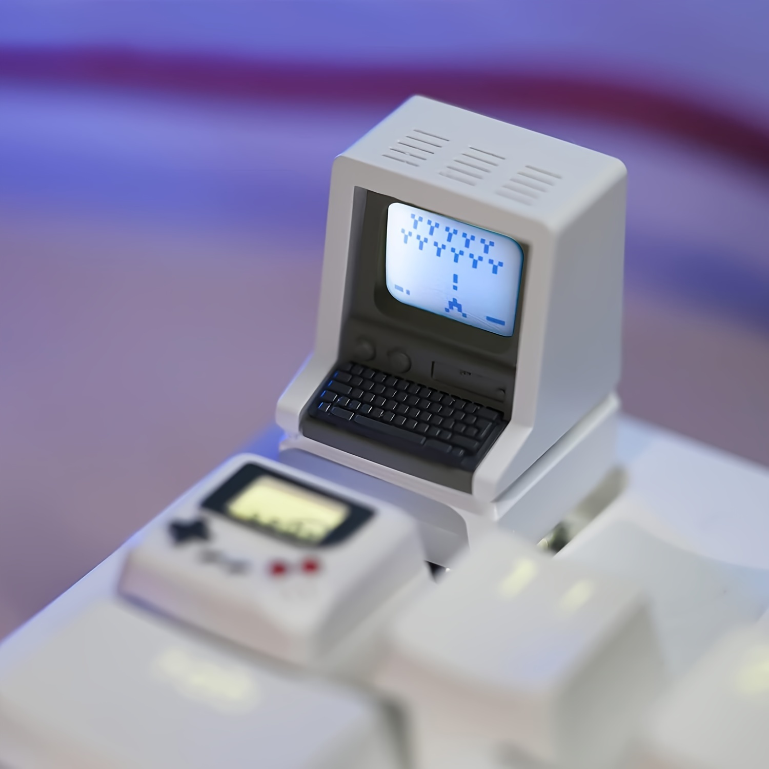 Retro Gaming Mac - Ретро-кейкапы в стиле Mac, двойного литья