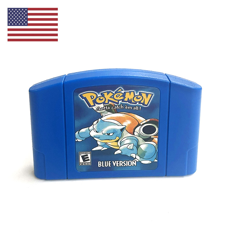 Retro Gaming Video - Игровой картридж для N64: Pokemon Blue