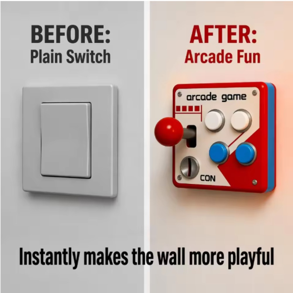 Retro Gaming Joystick - Ретро-накладка на джойстик для аркадных автоматов,
