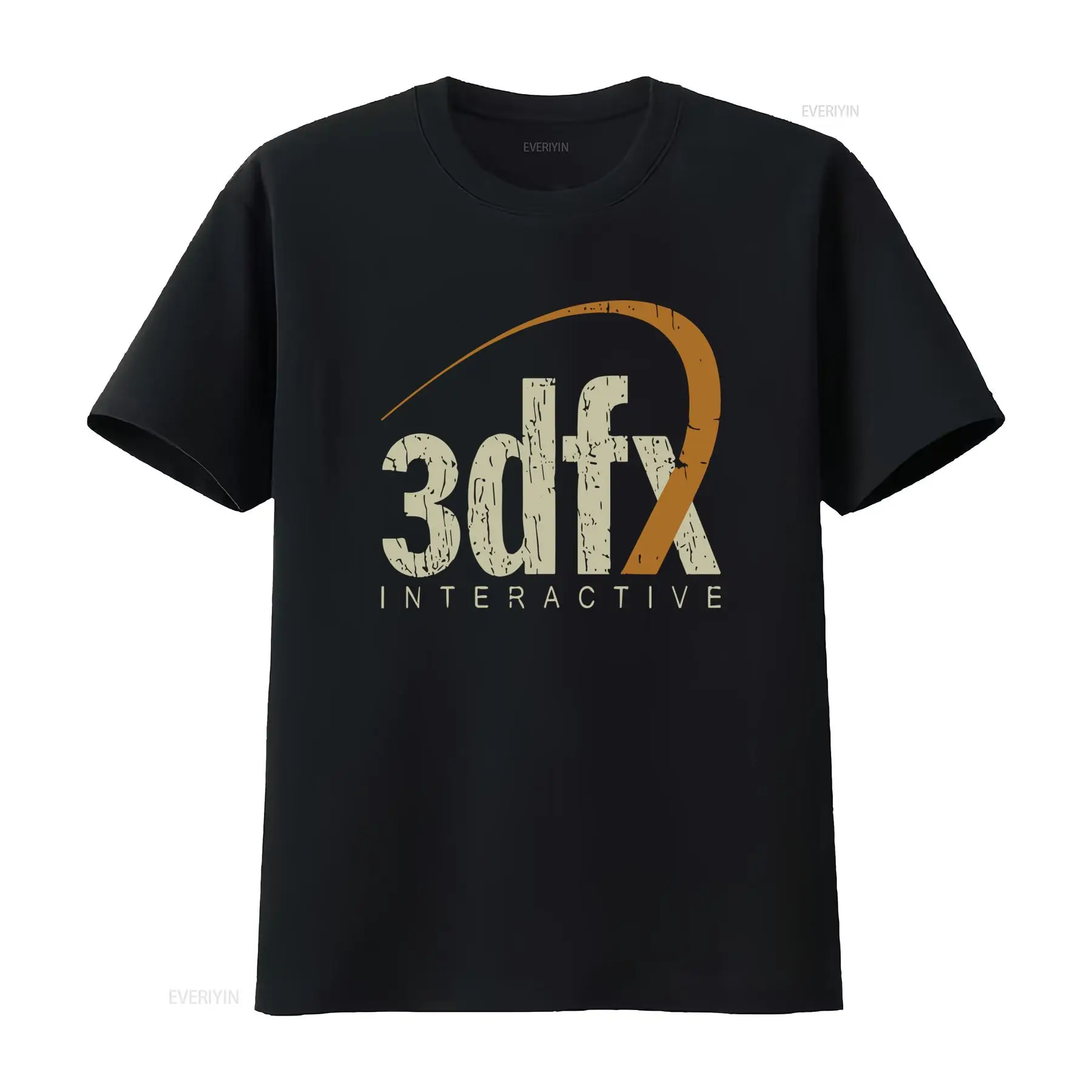 Retro Gaming T Shirt - Винтажная мужская футболка 3dfx Interactive 1994