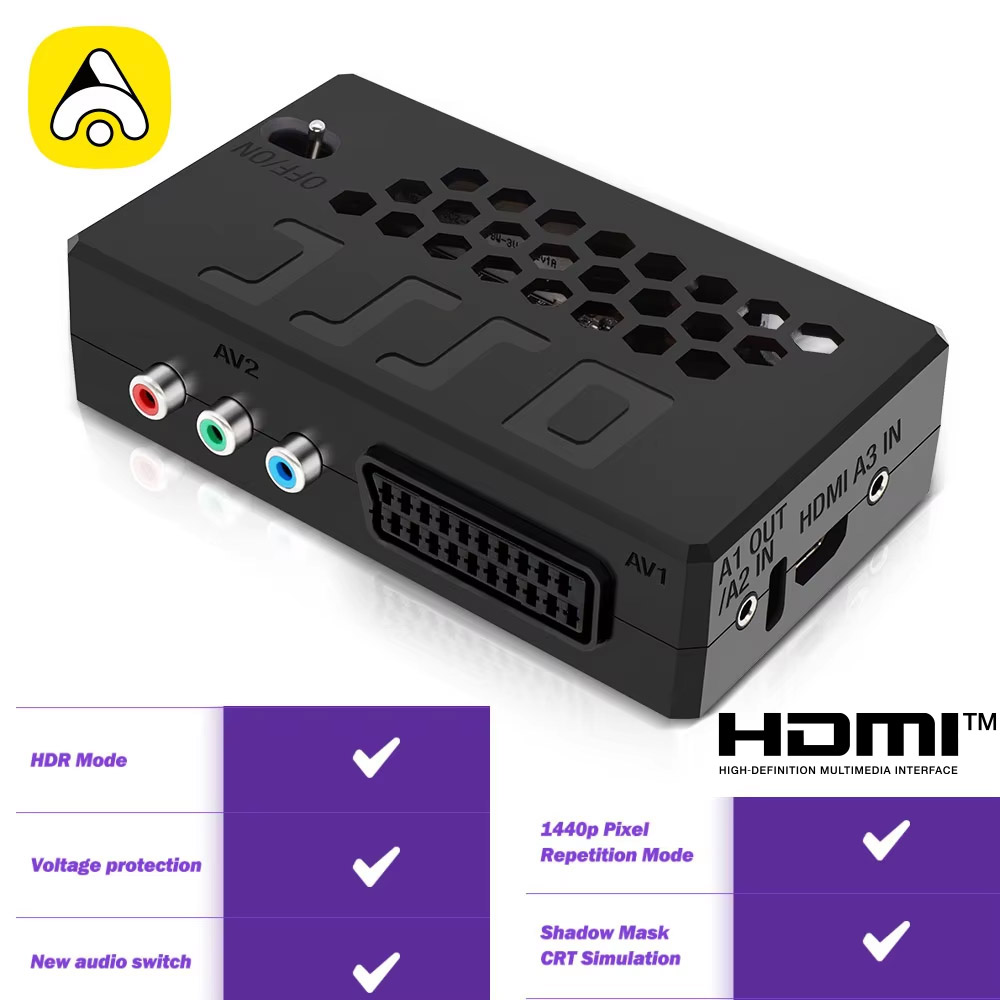 Retro Gaming Hard Drive - OSSC Upscaler HDMI ™ Конвертер для