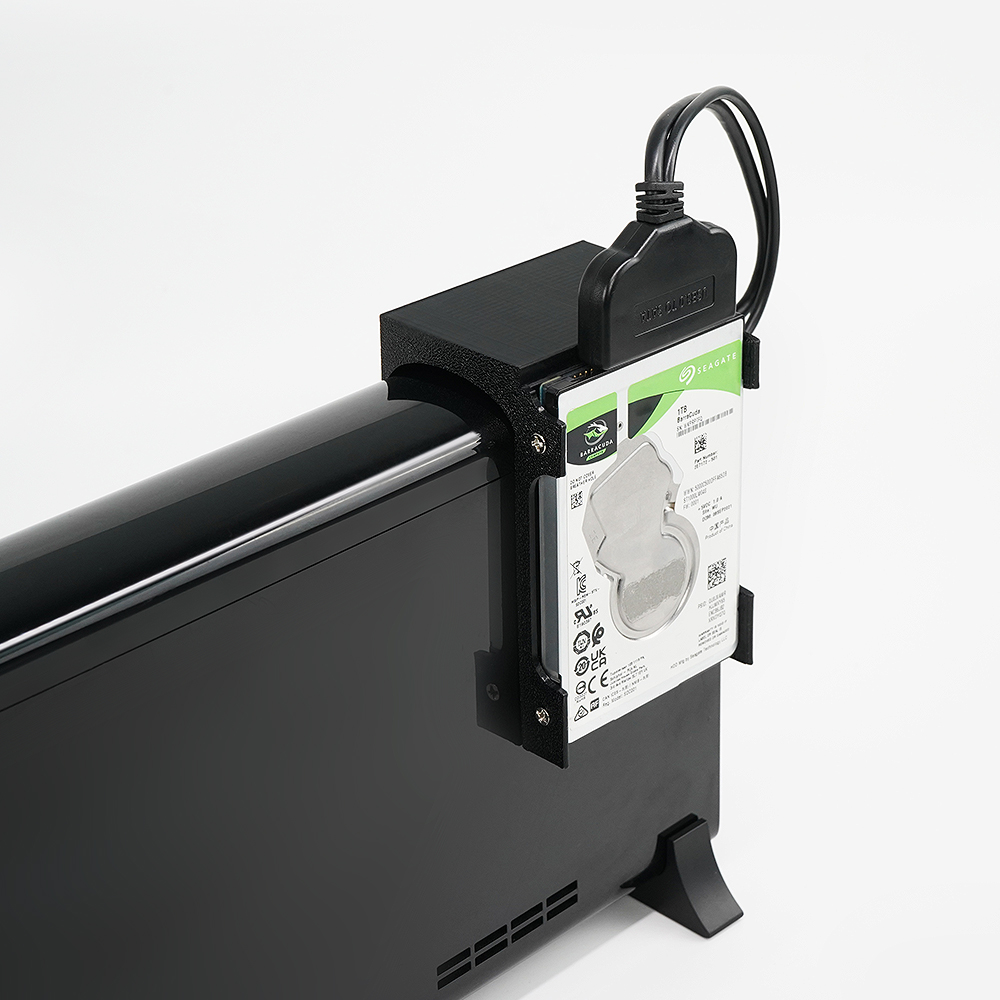 Retro Gaming Hard Drive - Черная подставка для жесткого диска с