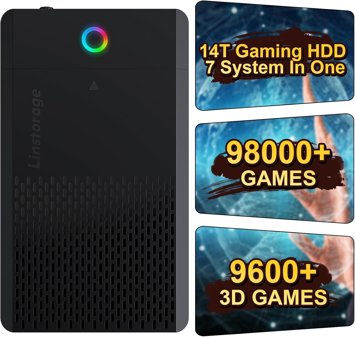 Retro Gaming Hard Drive - НОВЫЙ 14-терабайтный жесткий диск для ретро-игр,