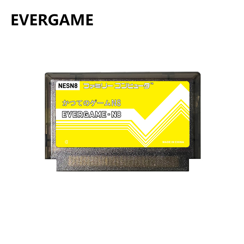 Retro Gaming Video - REMANK EVERGAME N8 NES Картридж Super