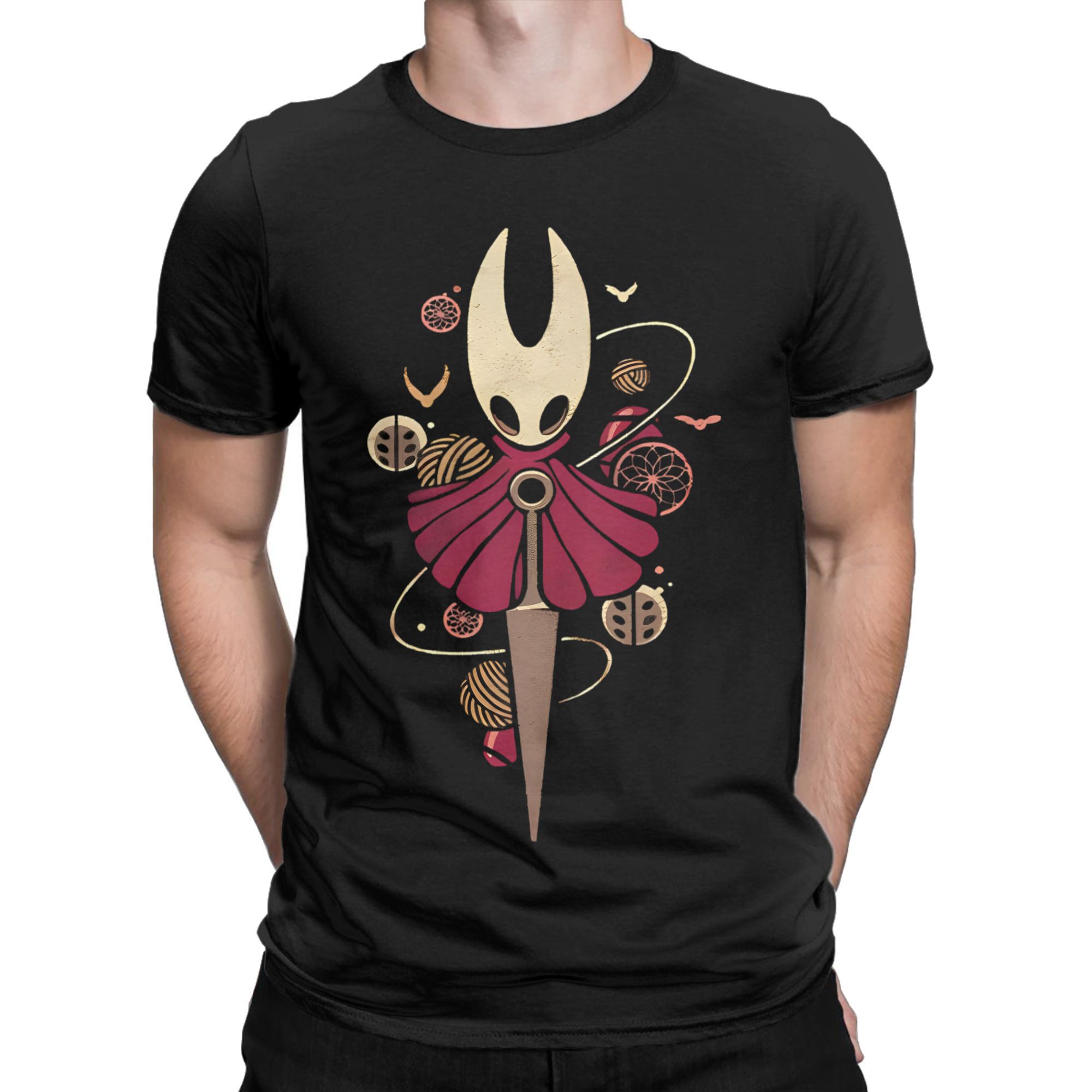 Hollow Knight Silksong Hornet  – обзор и цена Retro Gaming T Shirt