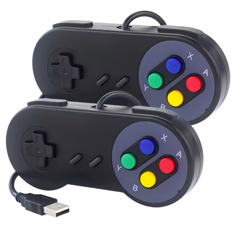 2 шт. USB-геймпады, ретро-джой – обзор и цена Retro Gaming Linux