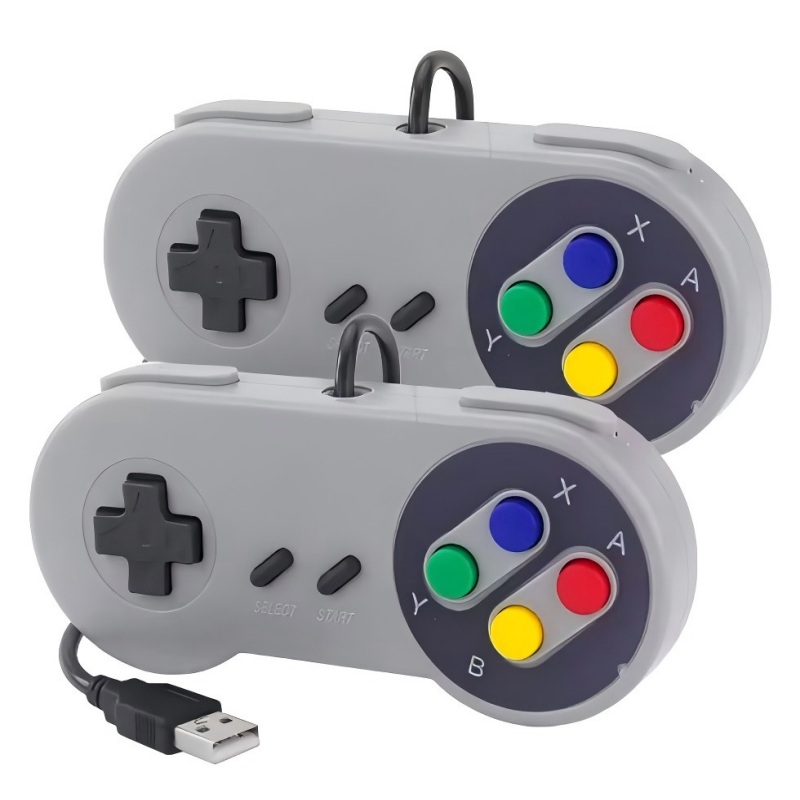 2 шт. USB-геймпады, ретро-джой – обзор и цена Retro Gaming Linux