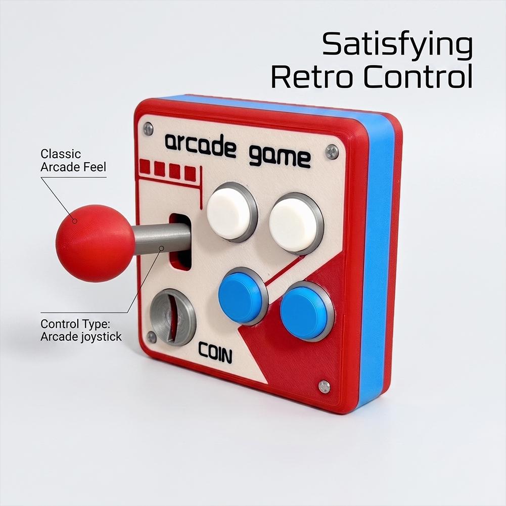 3D-печатная ретро-панель для а – обзор и цена Retro Gaming Joystick