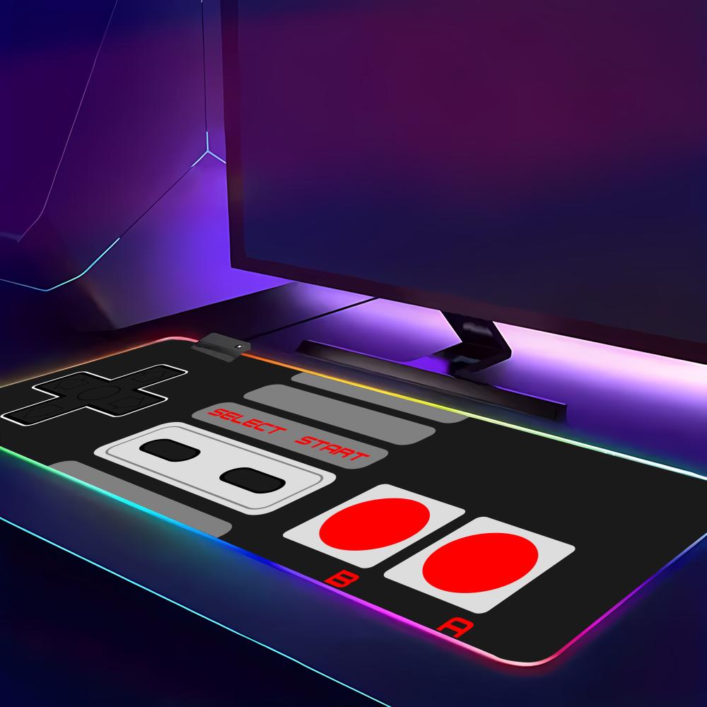 Большой коврик для мыши RGB Re – обзор и цена Mouse Gaming Retro