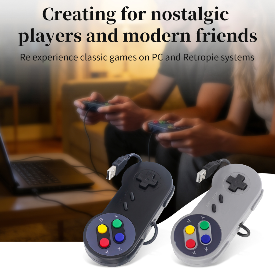 USB-геймпад, игровой джойстик, – обзор и цена Retro Gaming Joystick