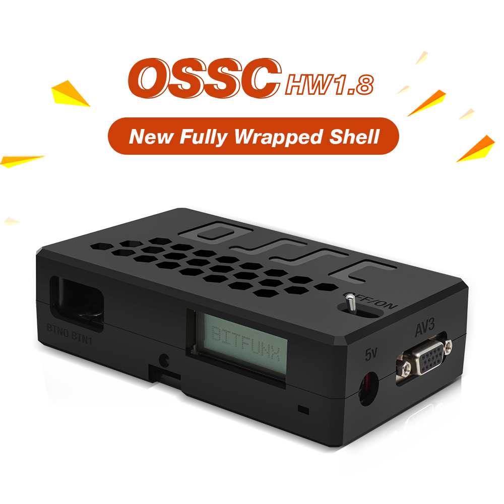 OSSC Upscaler HDMI ™   Конверт – обзор и цена Retro Gaming Hard Drive