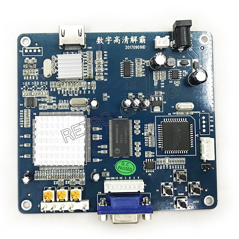 Конвертер CGA в HDMI: плата-ад – обзор и цена Retro Gaming Store