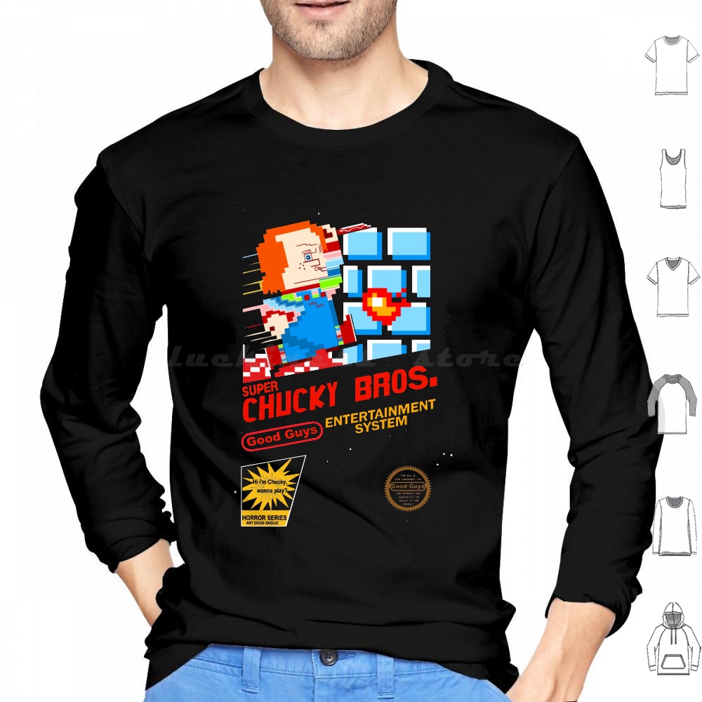 Худи Super Chucky 1, хлопковое – обзор и цена Retro Gaming Guy
